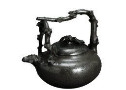 紫砂急須(銘：大生)